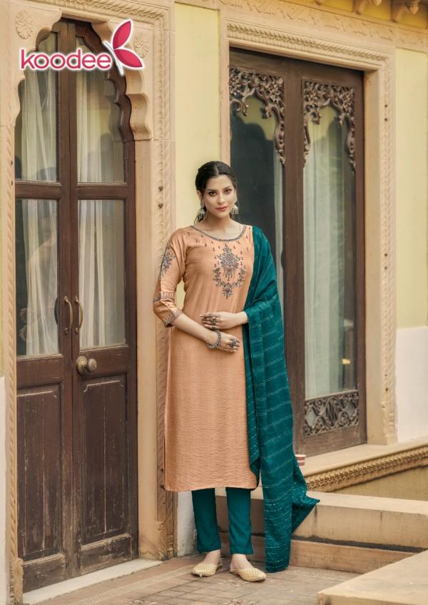 Koodee Riva 3 Beautiful Ethnic Wear Readymade Salwar 